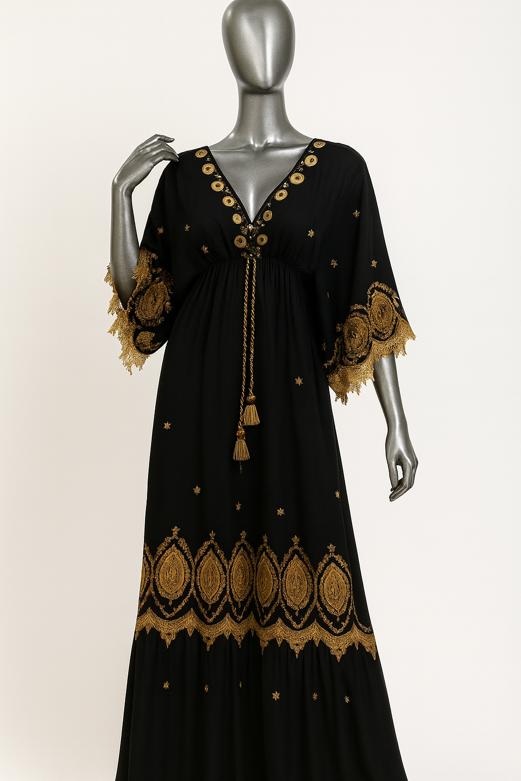 Bronze and Brazen Maxi Dress