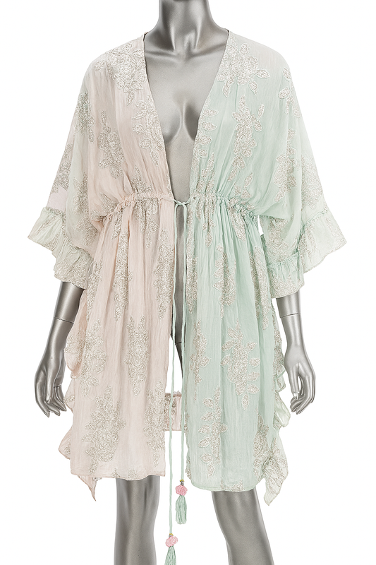 Whispering Tides Kimono