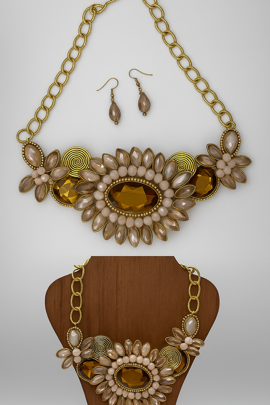 Amber Flower Set