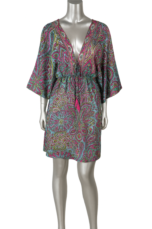 Boho Mirage Tunic Dress