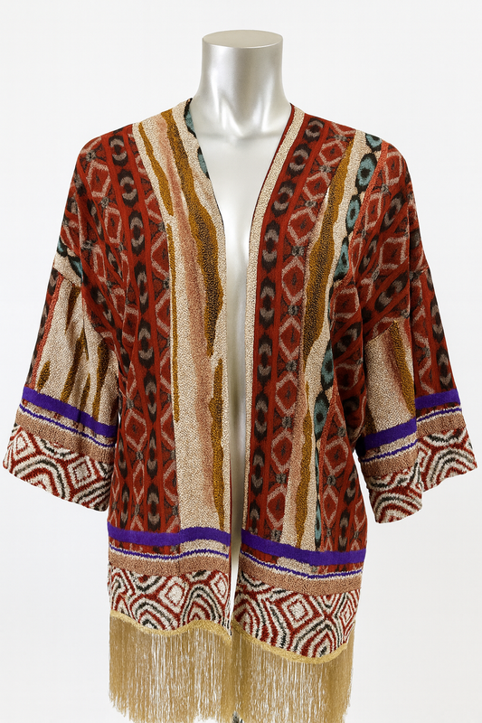 Crimson Canyon Kimono