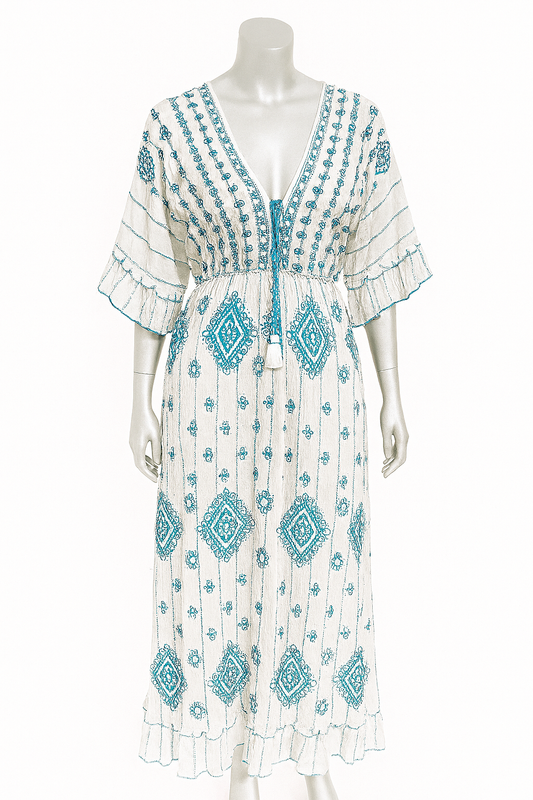 Turquoise Waters Maxi Dress