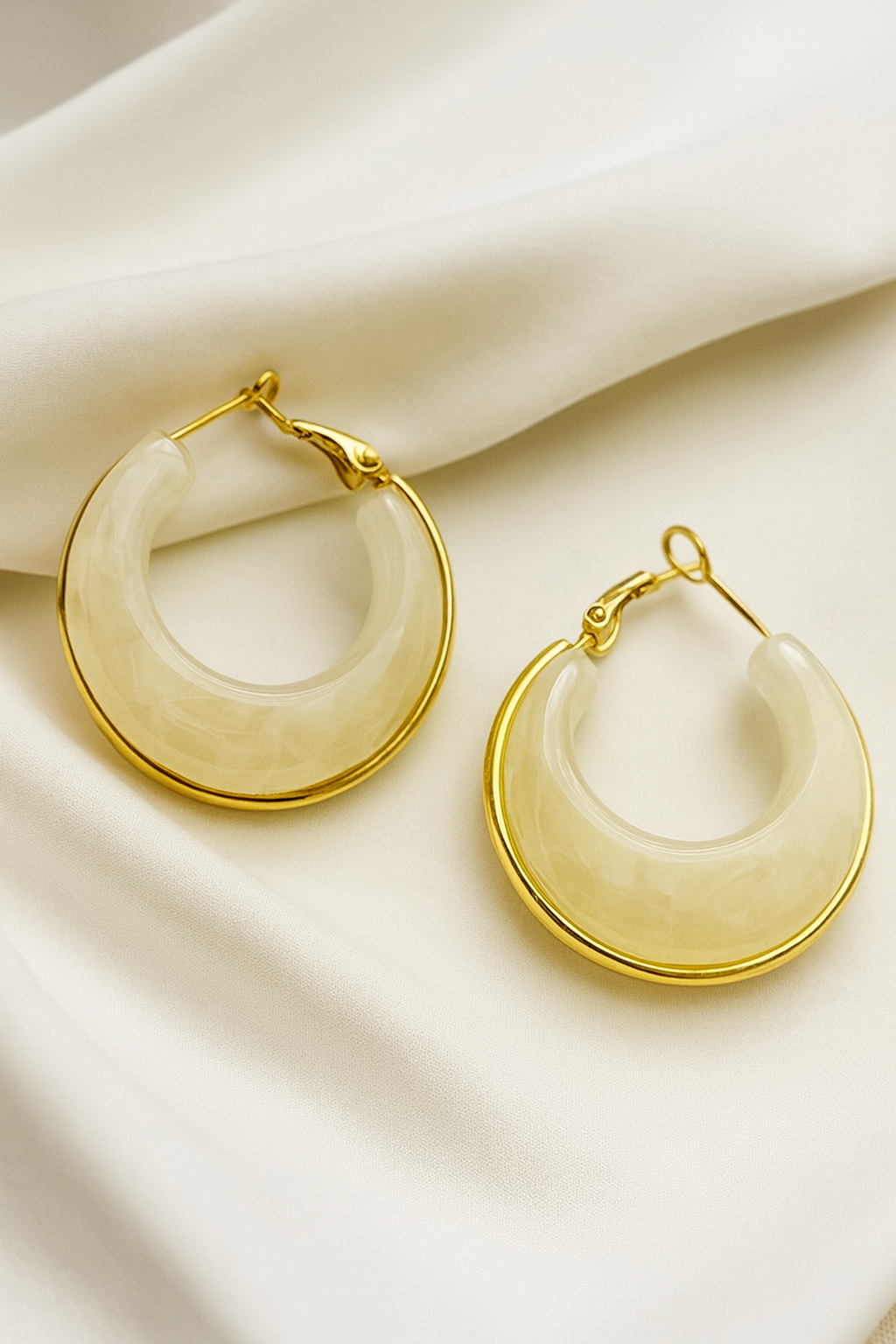 Bone earrings