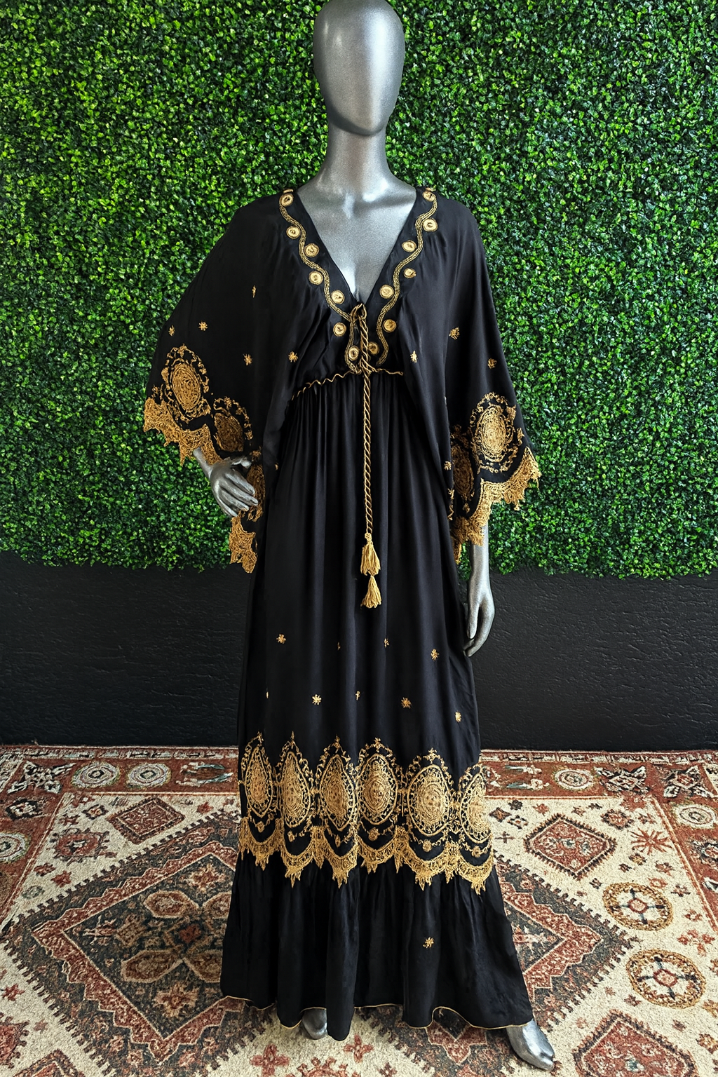 Bronze and Brazen Maxi Dress