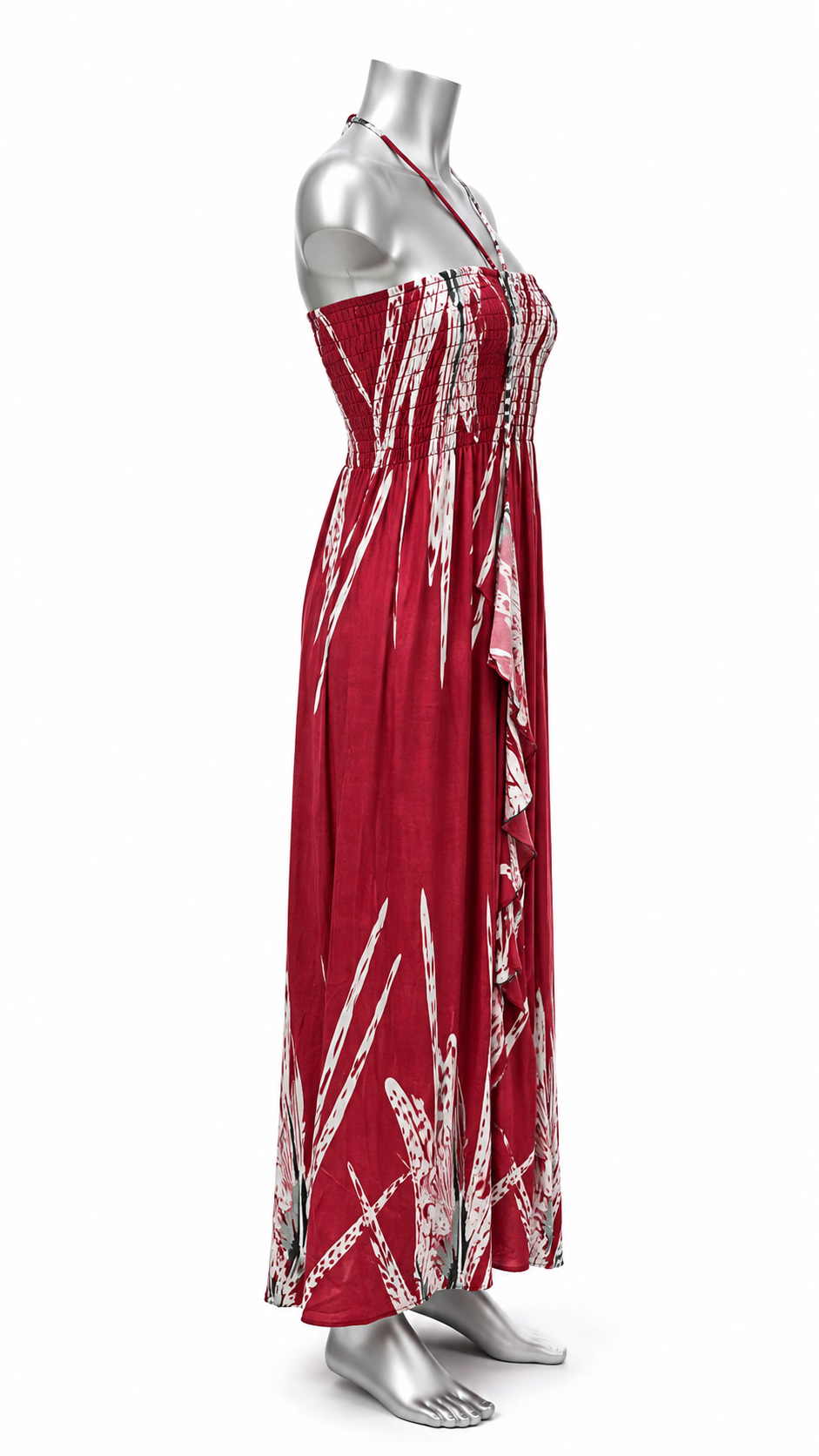 After Dark Ruffle Maxi Dress