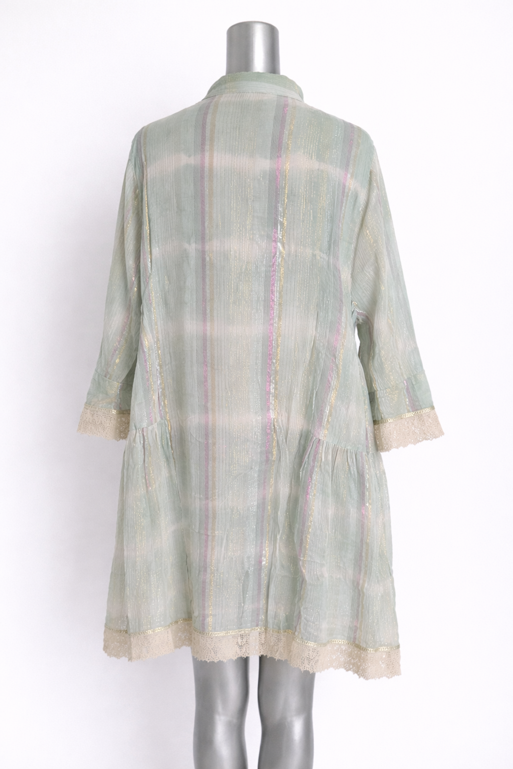 Luna Garden Embroidered Tunic Coverup Dress