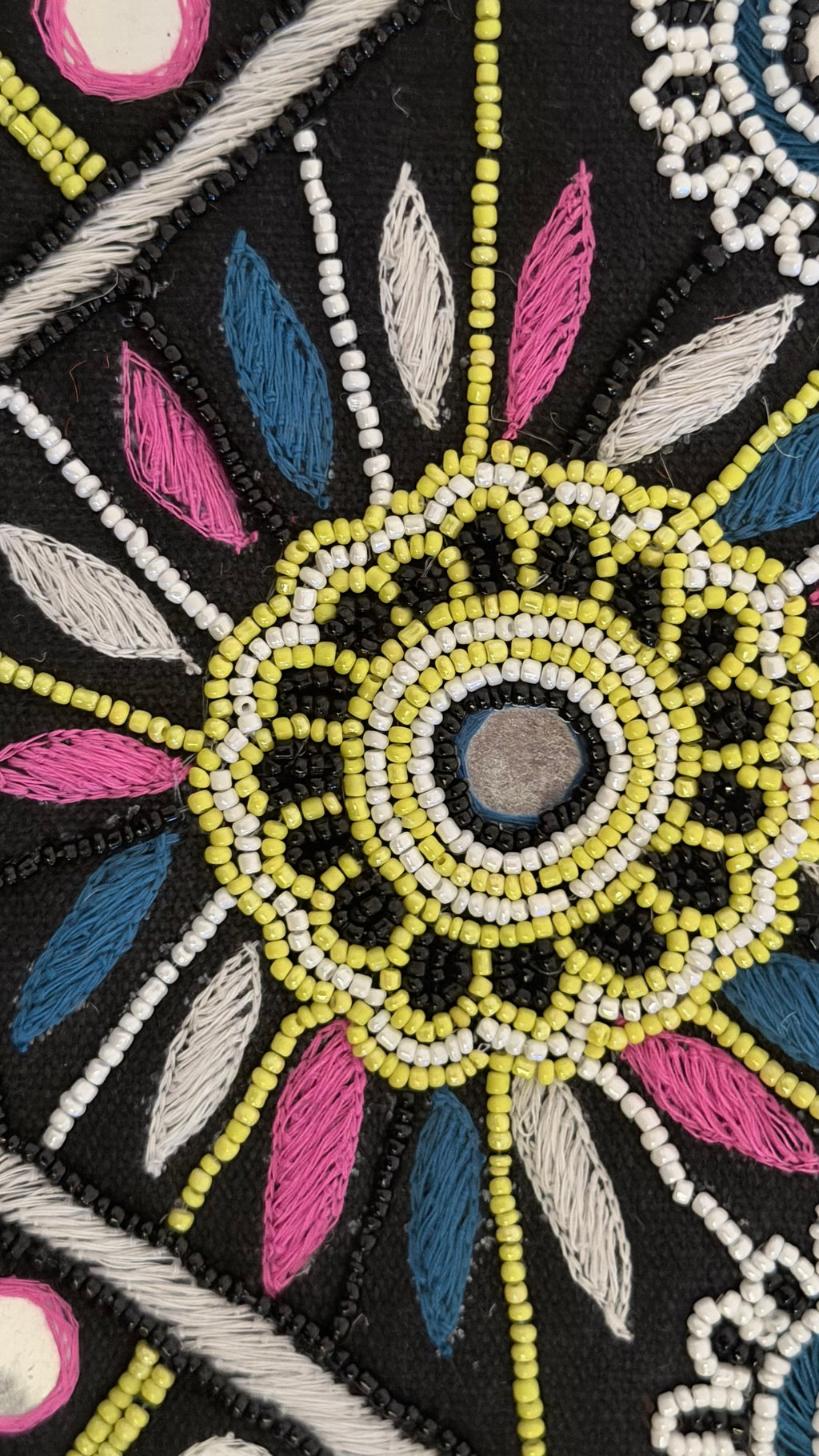 Aurora Fringe Jewel Clutch