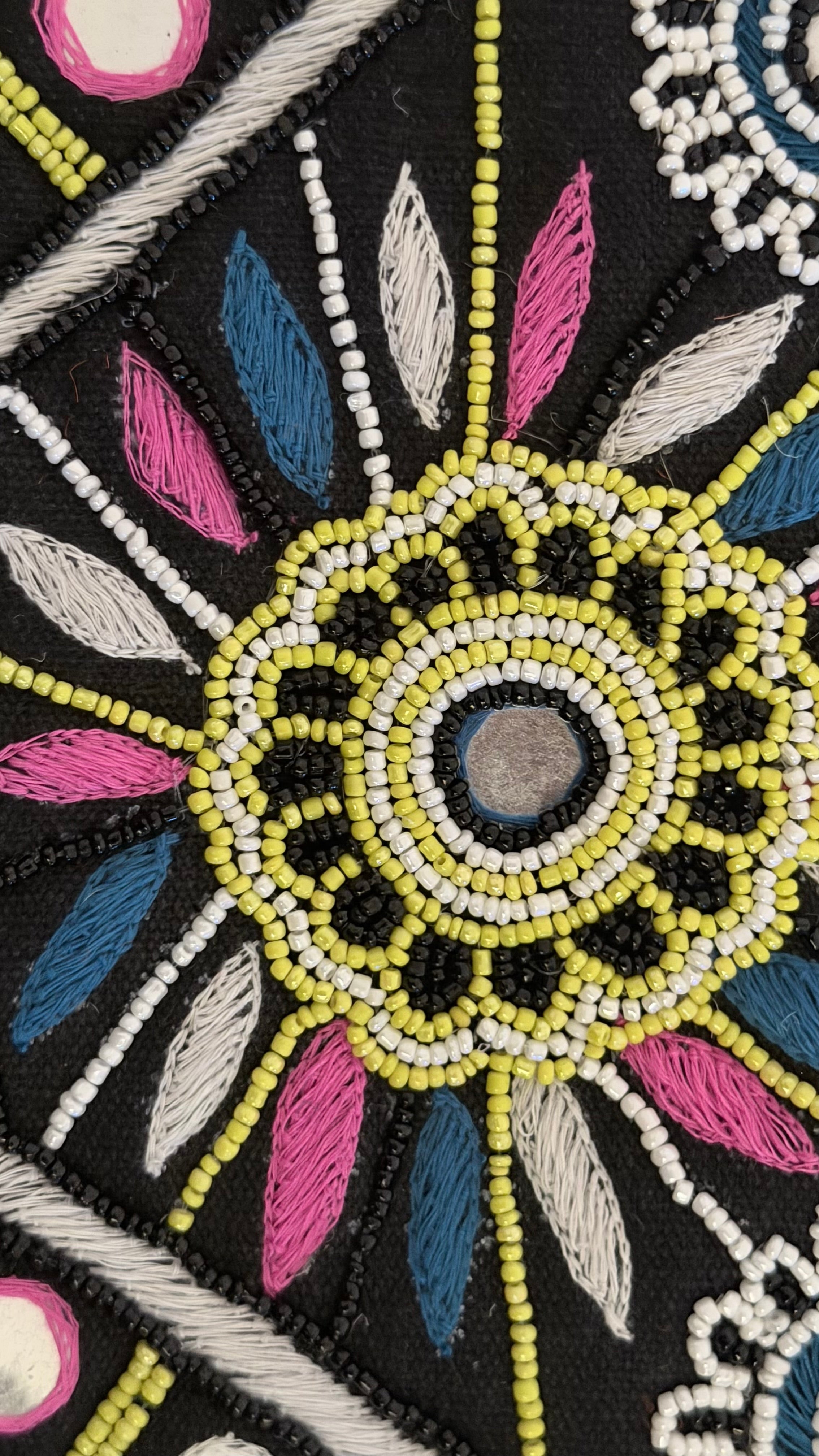 Aurora Fringe Jewel Clutch
