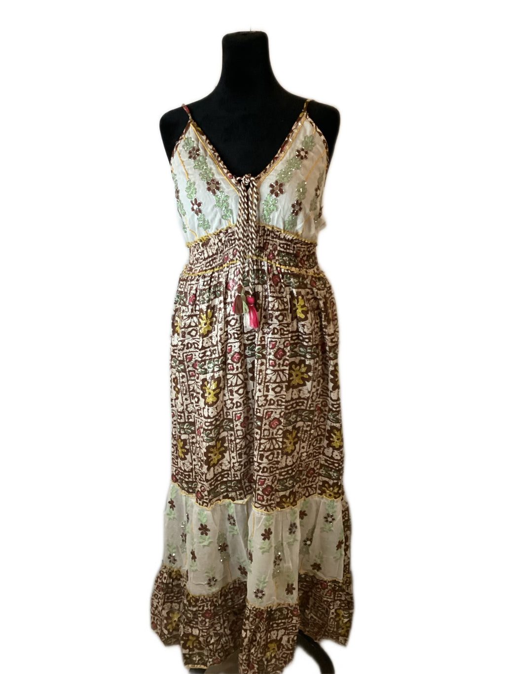 Desert Bloom Maxi Dress