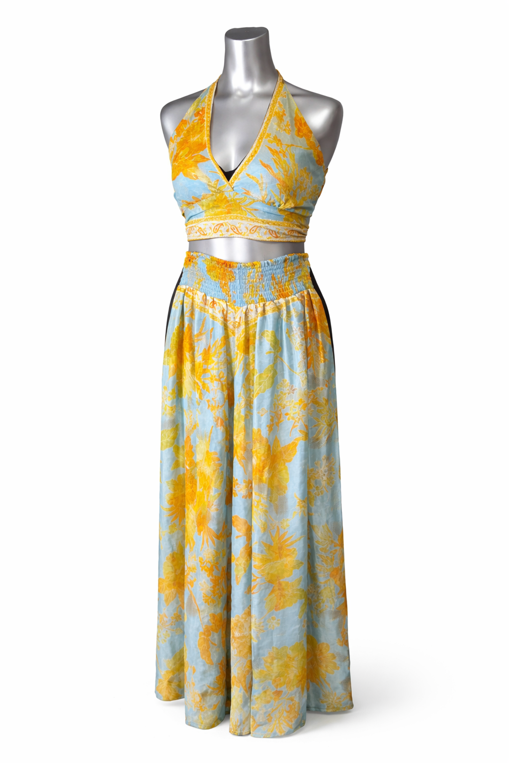 Golden Tide Silk Ensemble