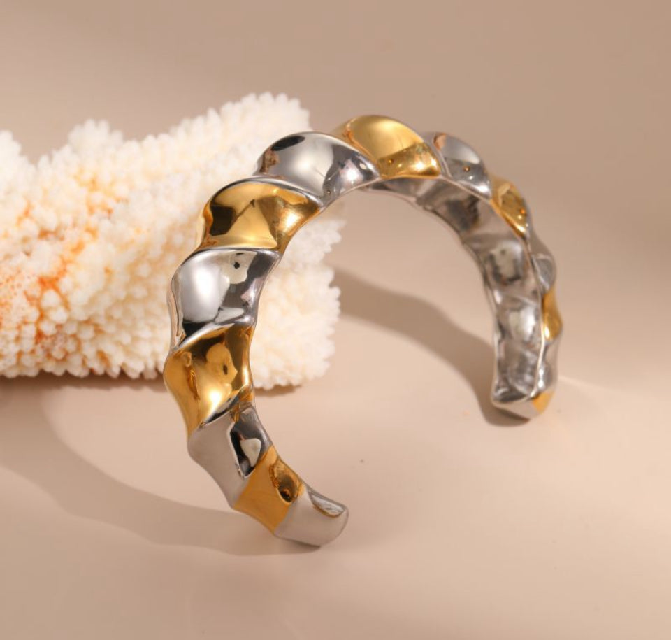 Sculpted Cuff Bracelet