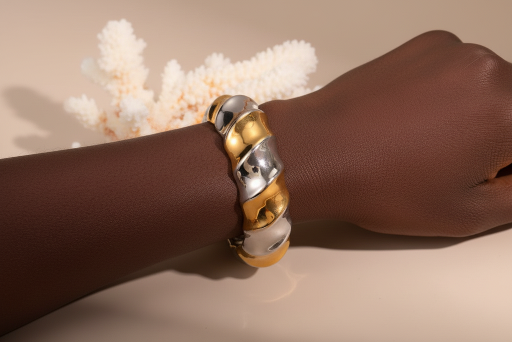 Sculpted Cuff Bracelet