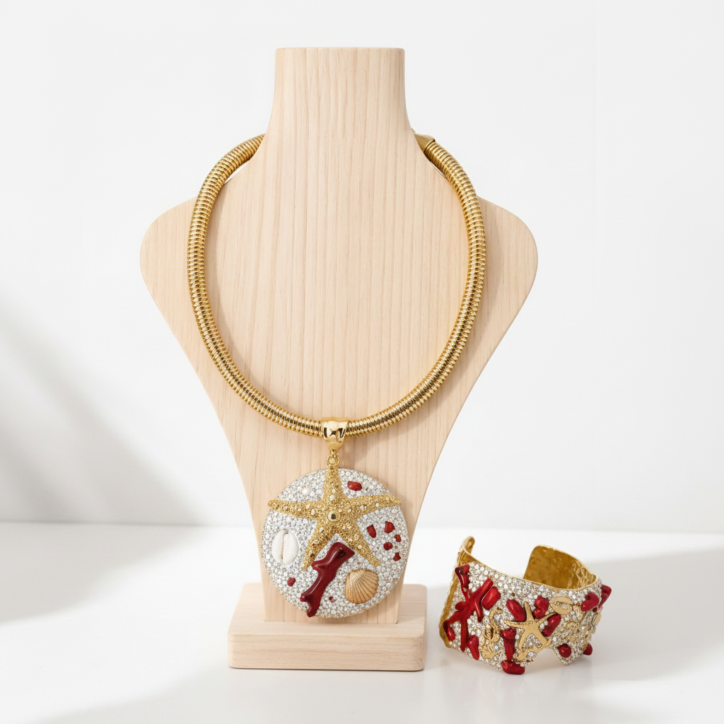 Golden Reef Statement Set