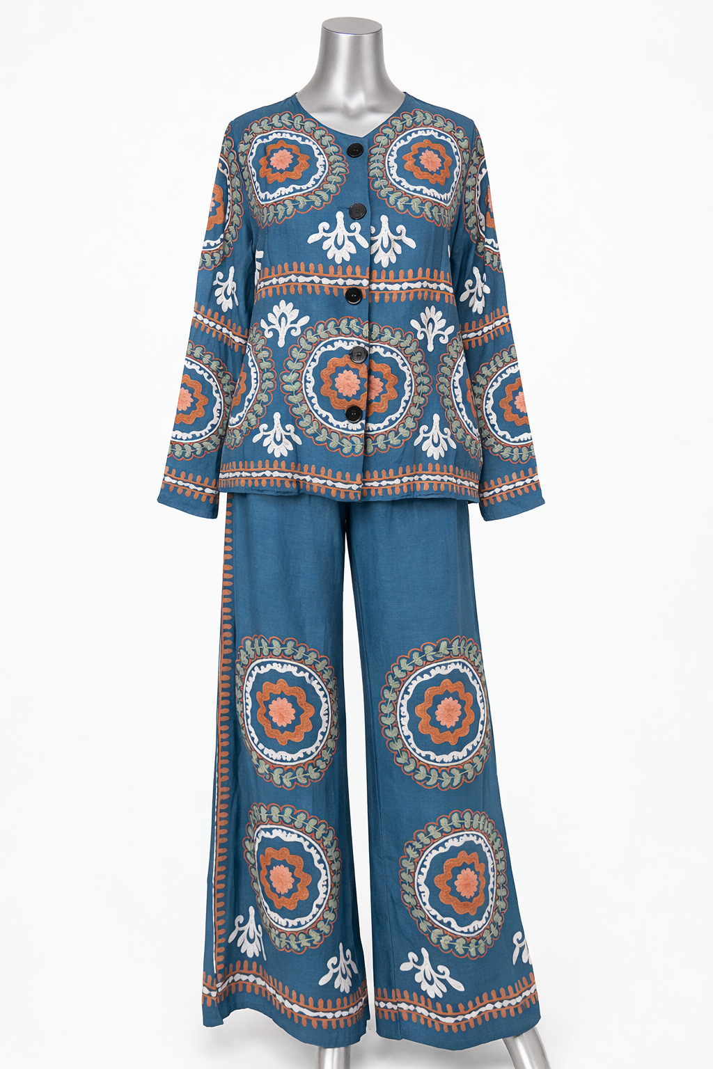 Coastal Mosaic Pant Set