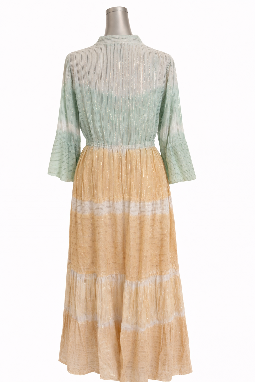 Coastal Muse Ombre Embroidered Coverup Dress