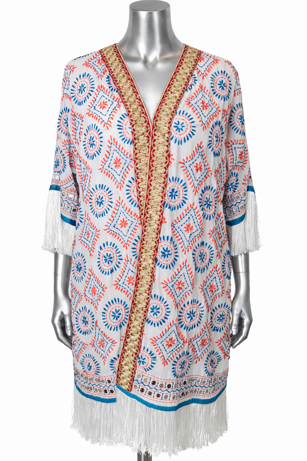 Palm Royale Fringe Kimono