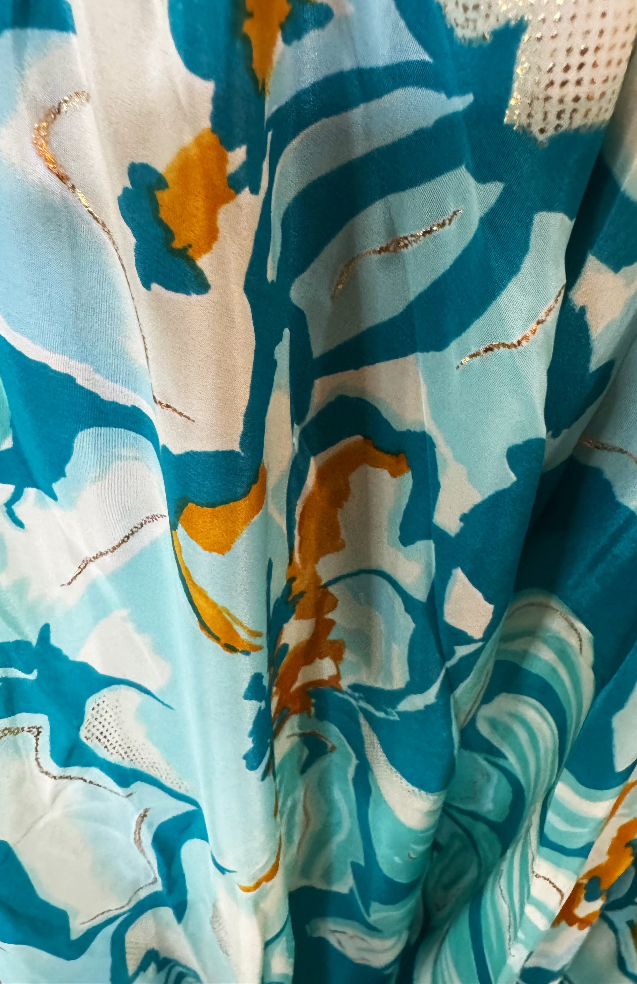 Ocean Bloom Silk Set