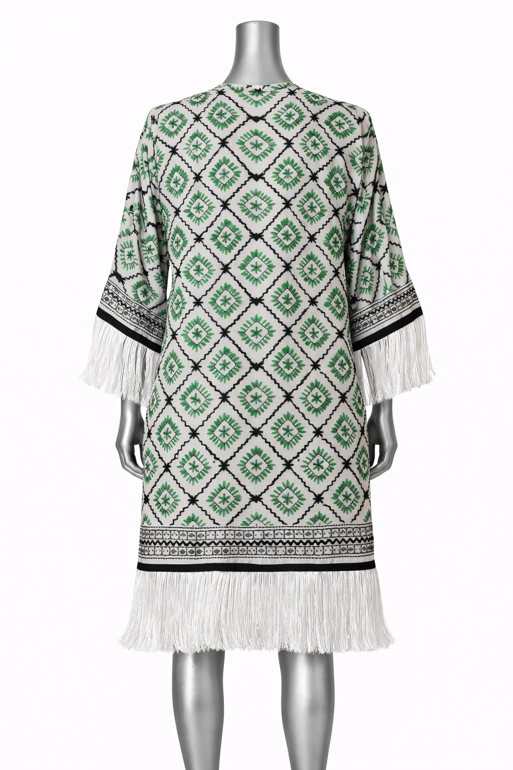 Palm Royale Fringe Kimono