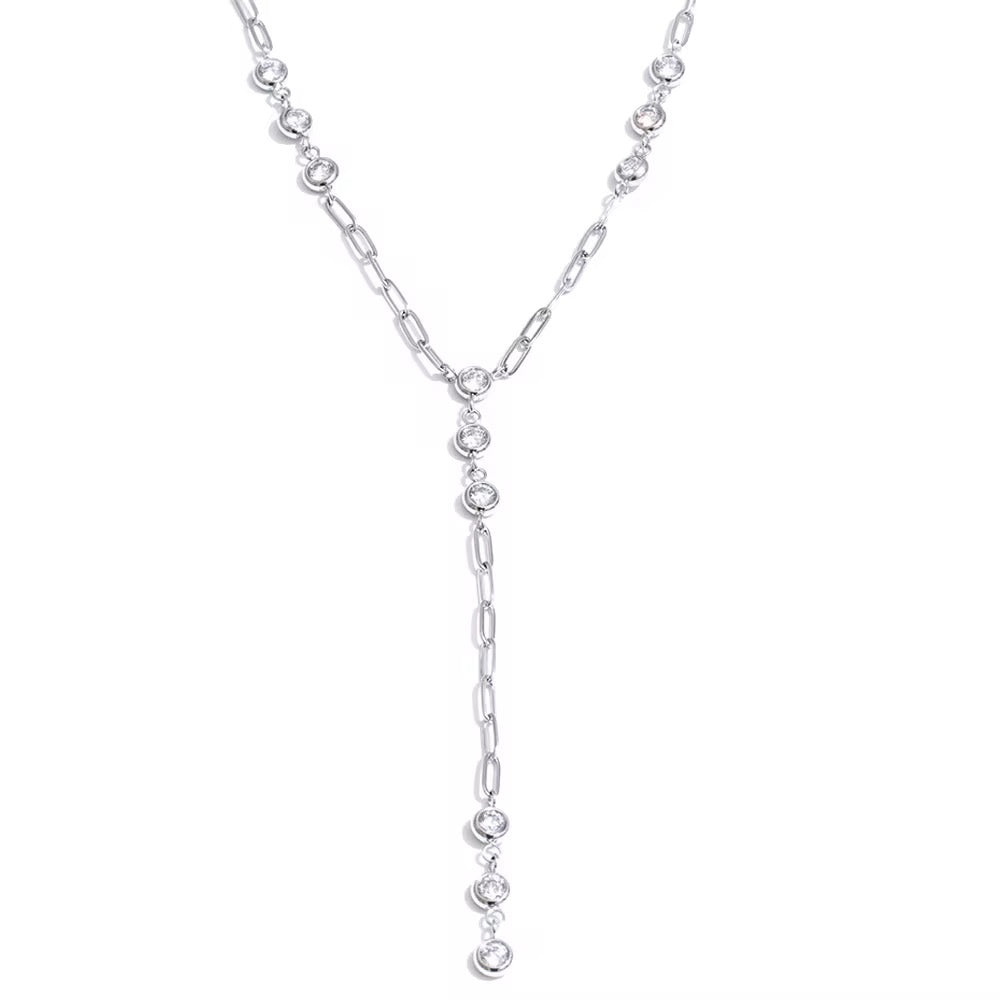 Luna Bezel Jewelry Set - Hand-polished Stainless Steel