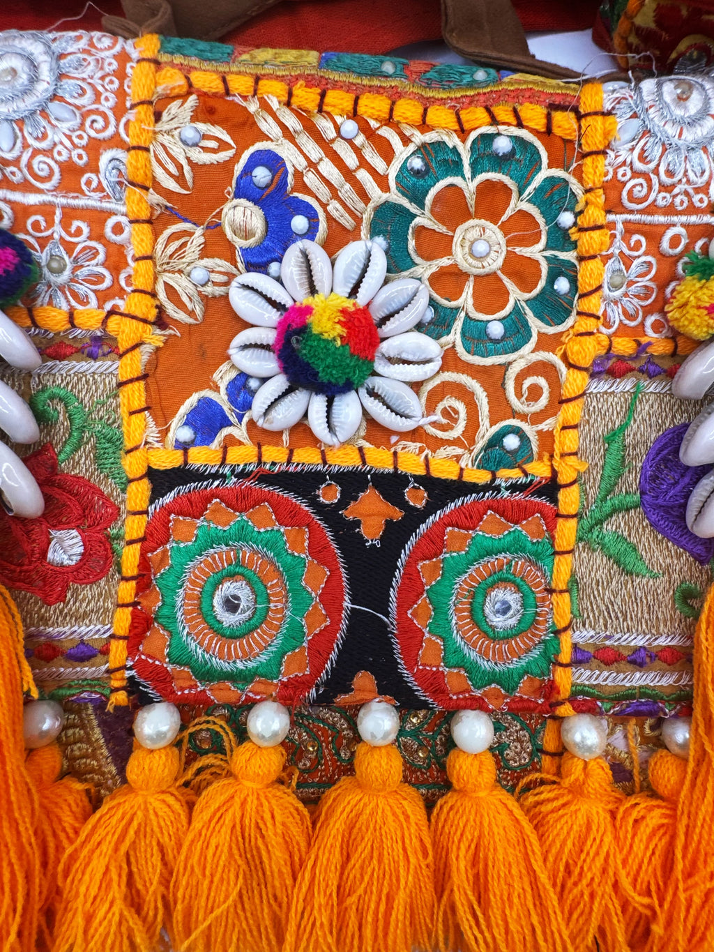 Festival Fire Kaftan & Satchel Clutch Set