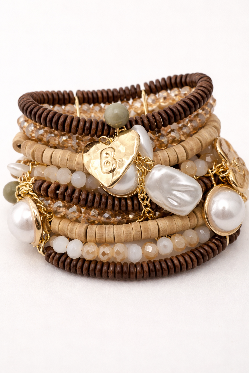 Marisol Heishi Choker & Wrap Bracelet Set