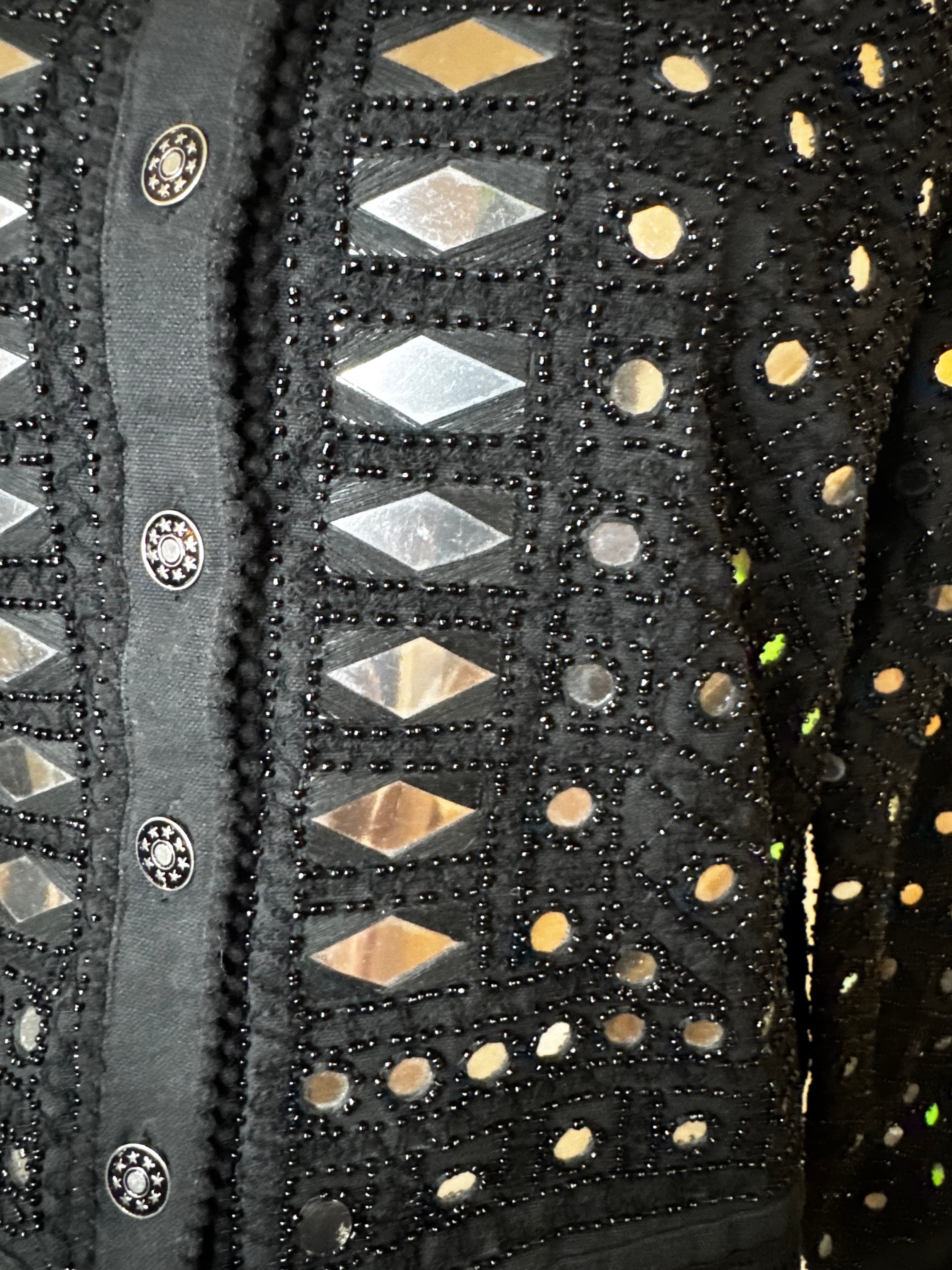 Celestial Mirror Mosaic Jacket