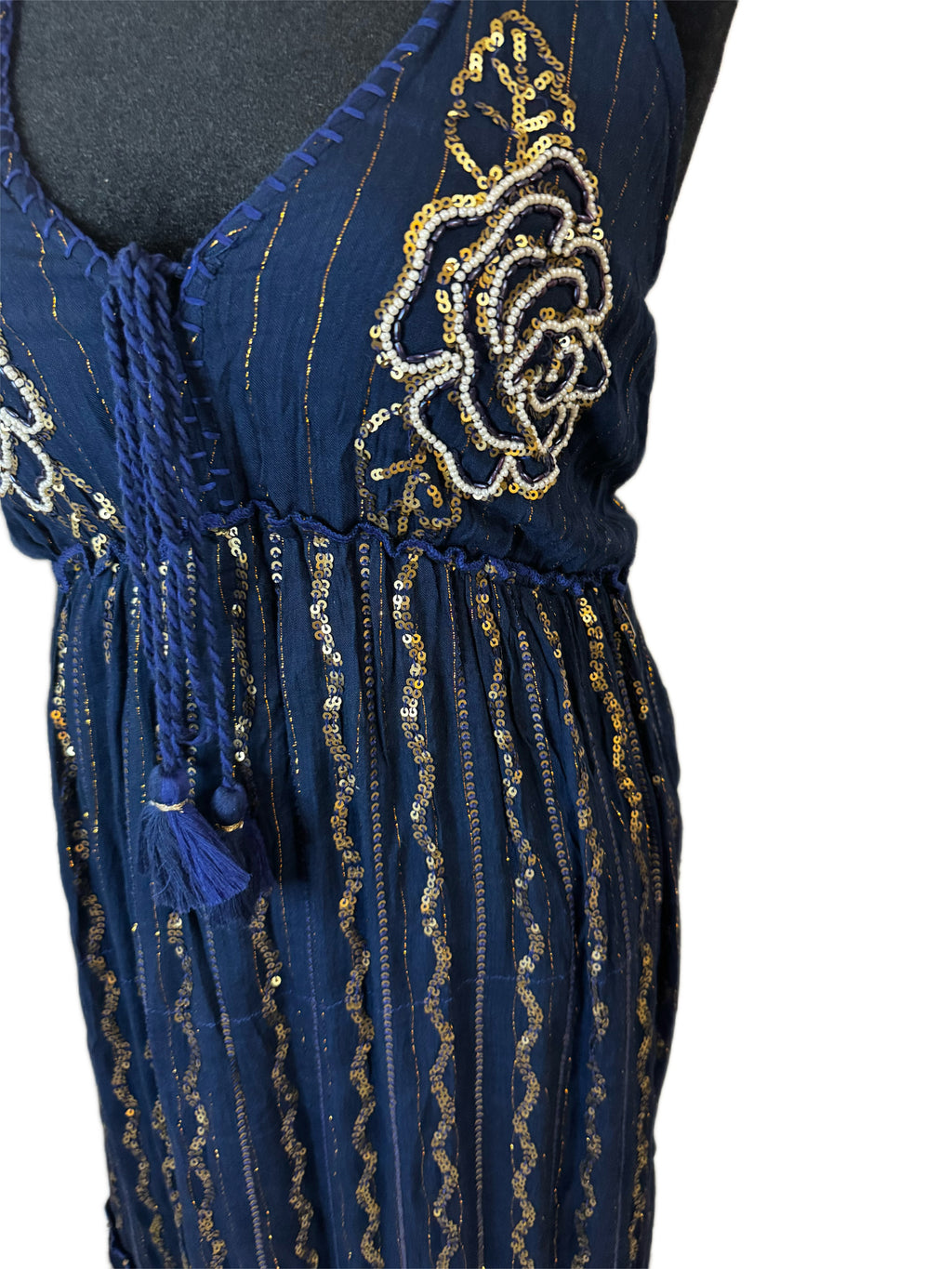 Sapphire Rose Maxi Dress