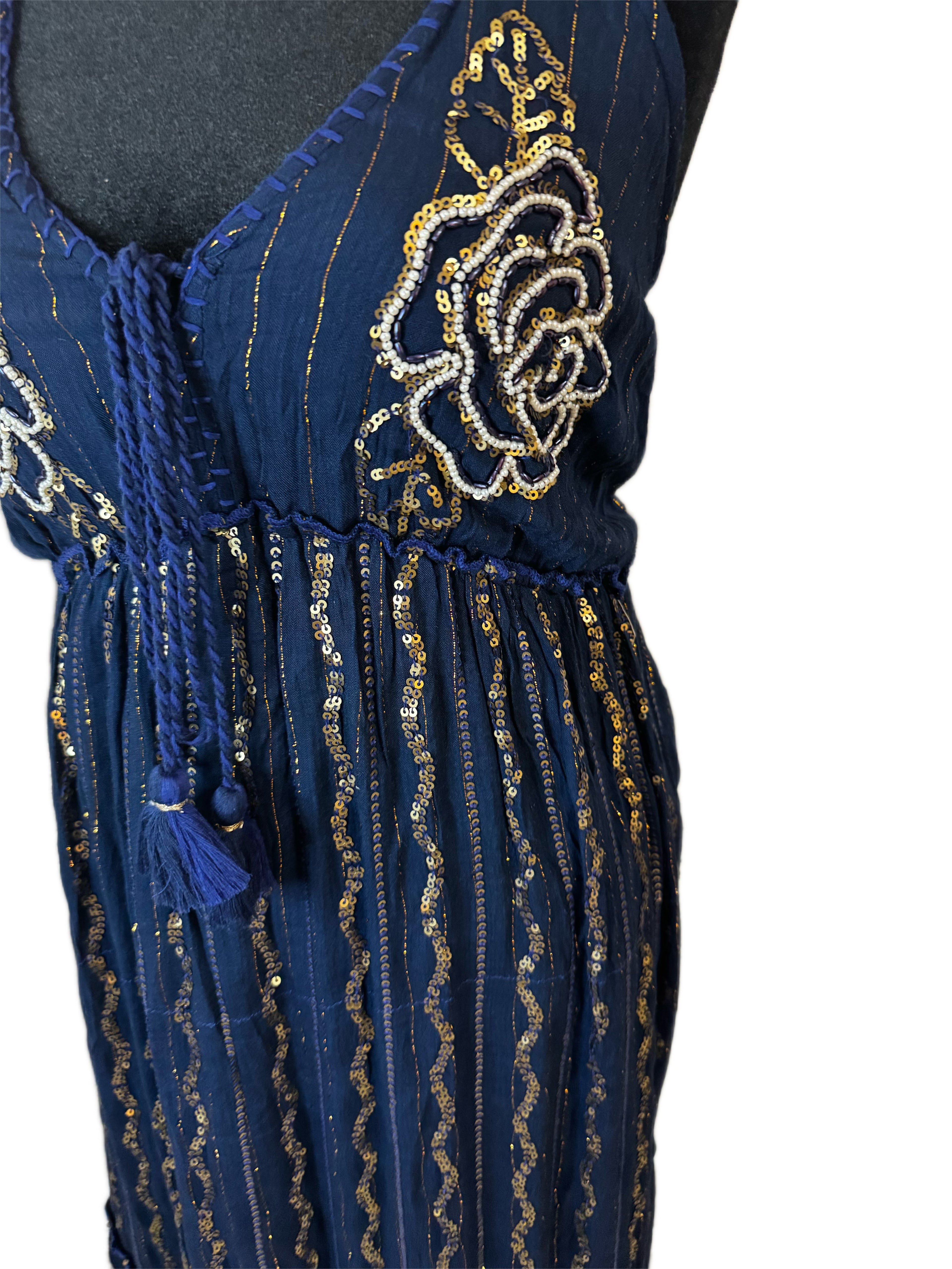 Sapphire Rose Maxi Dress