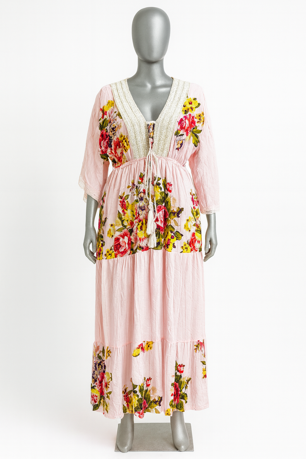 Blossom Breeze Boho Maxi Dress