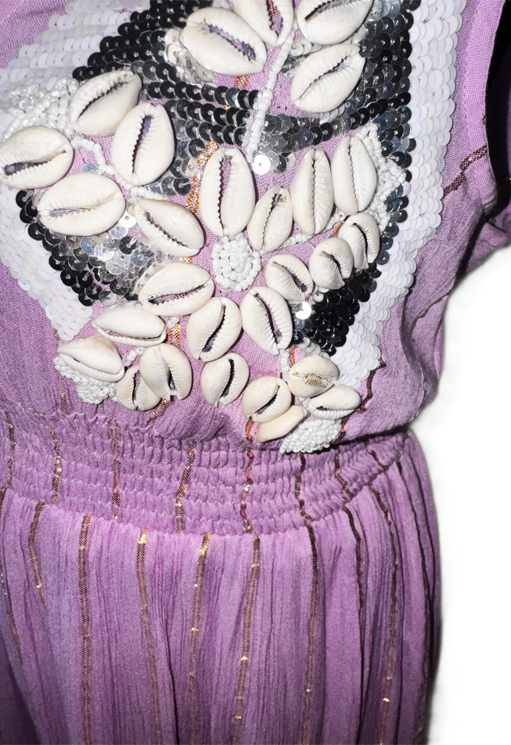 Seashell Charm Dress - Flows without clinging