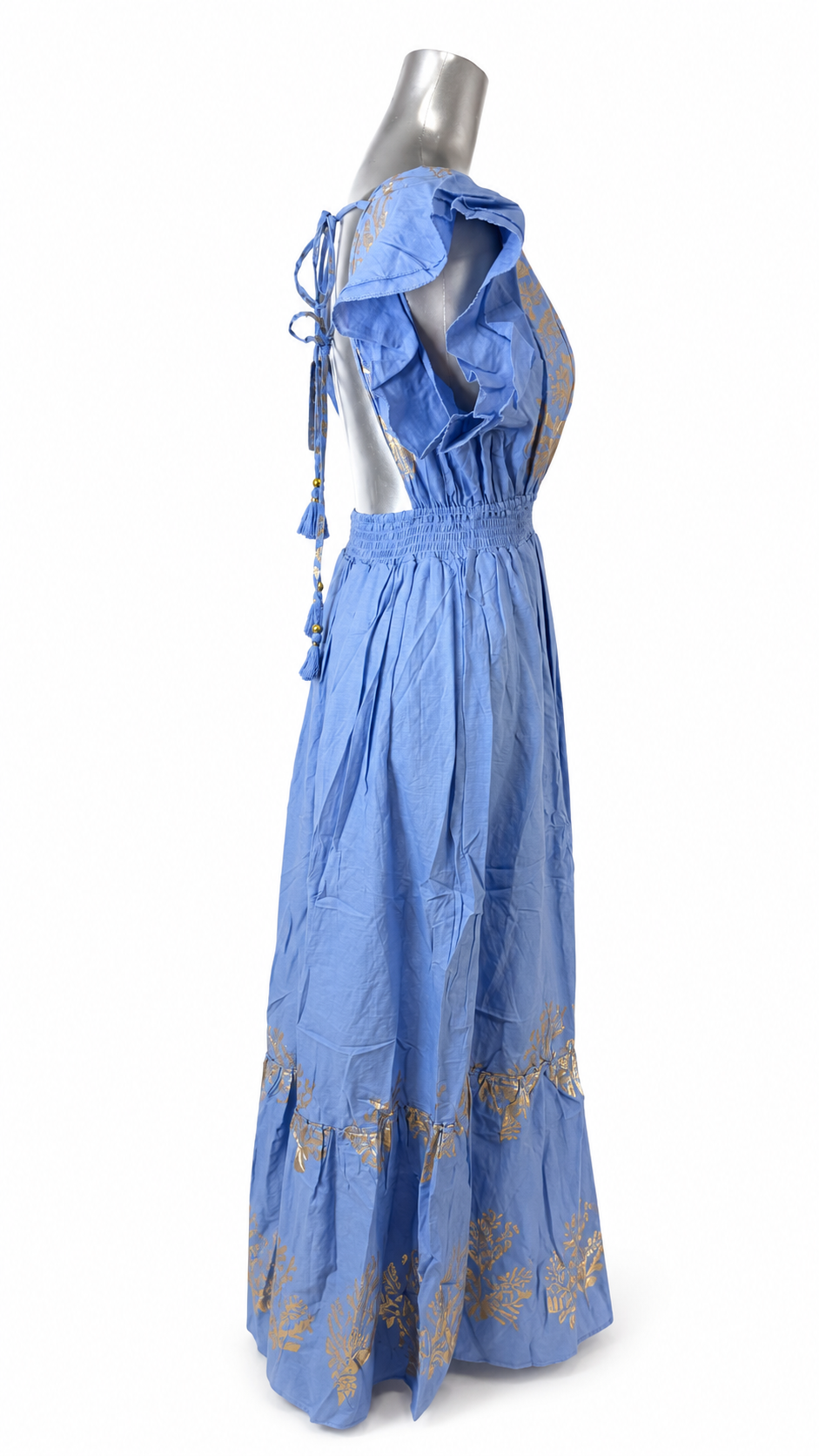 Coral Coast Goldleaf Maxi Dress