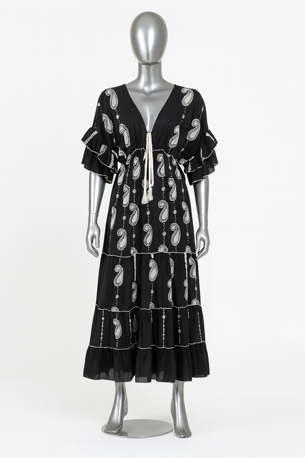 Paisley Diamond Maxi Dress