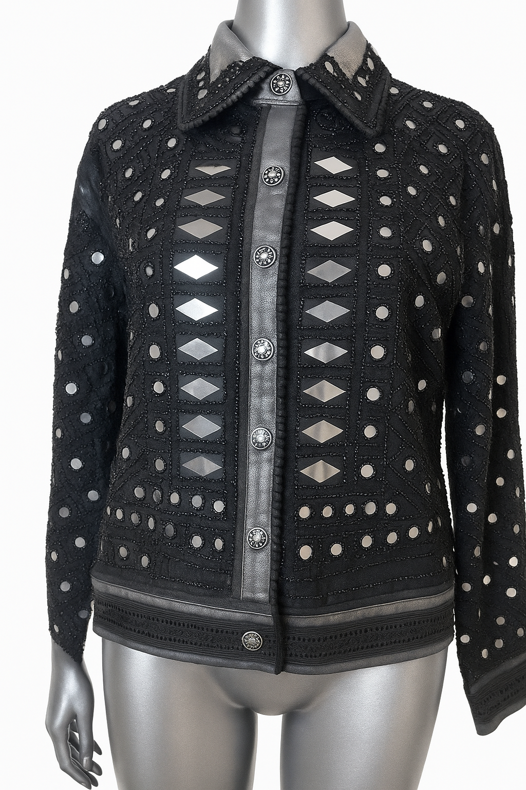 Celestial Mirror Mosaic Jacket