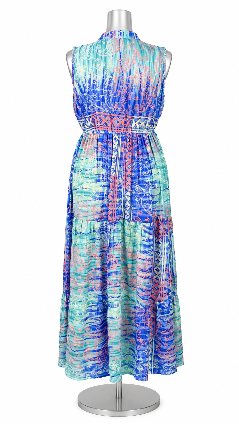 Sunwashed Mirage Goldfleck Maxi Dress