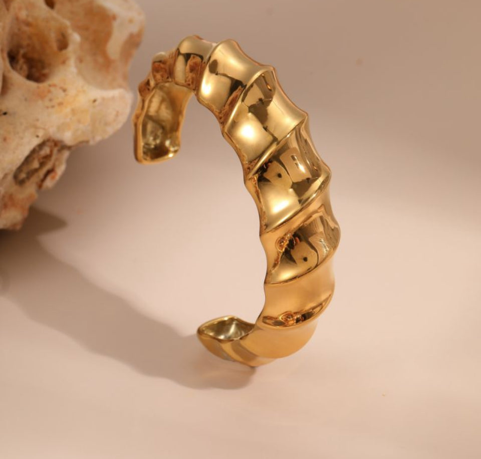 Sculpted Cuff Bracelet