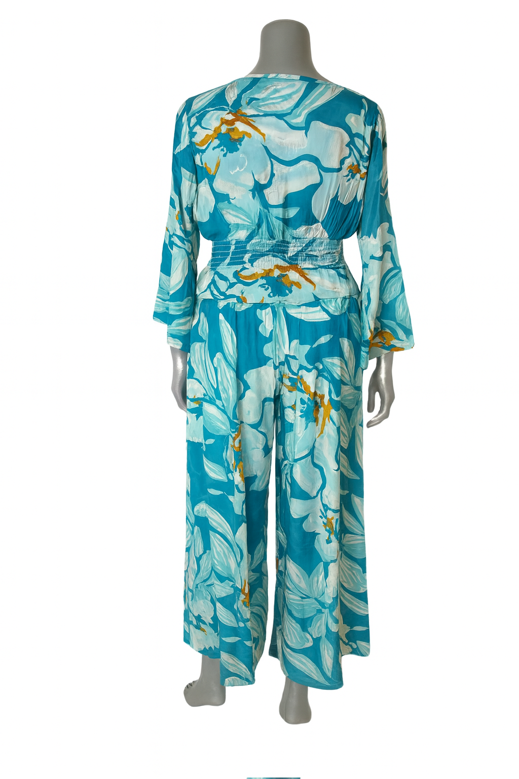 Ocean Bloom Silk Set