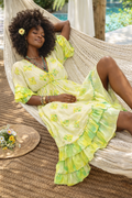 Petal Breeze Maxi Dress
