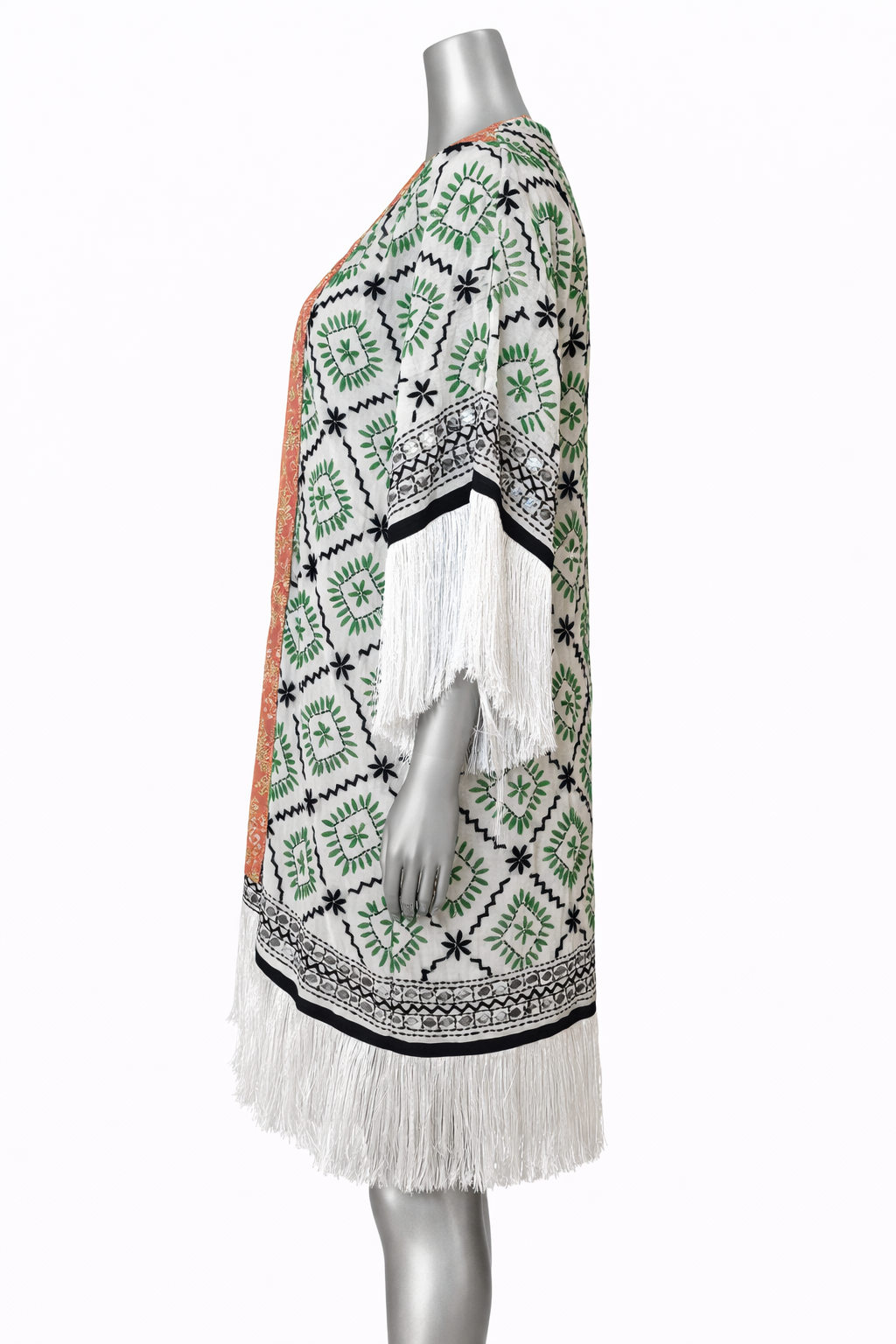 Palm Royale Fringe Kimono
