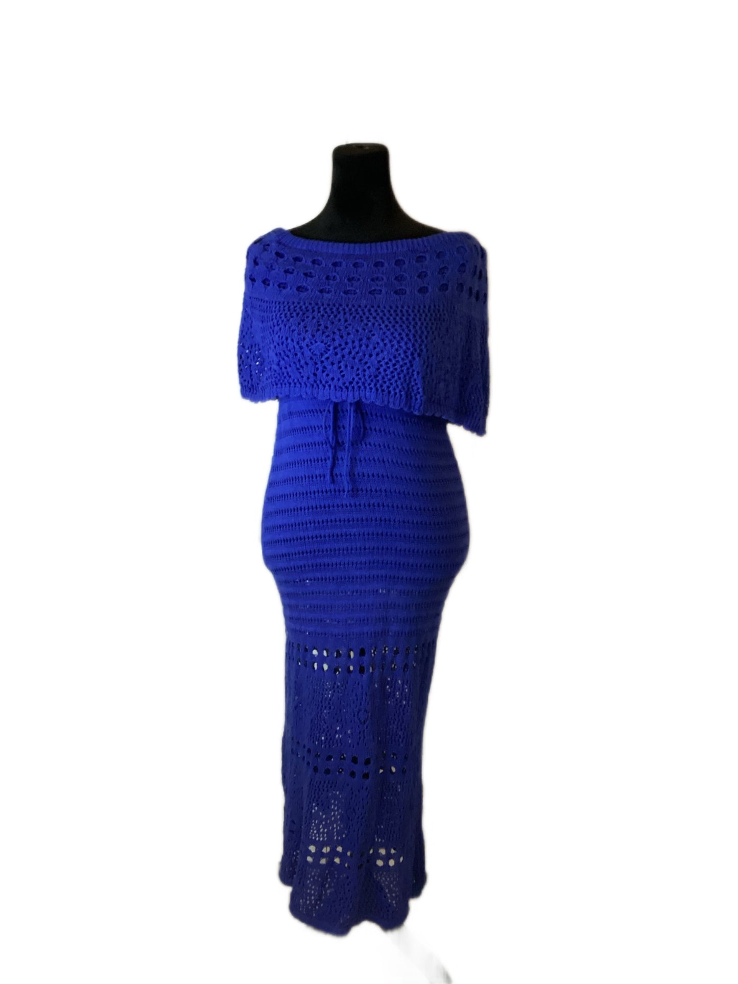 Sunset & Sea Crochet Dress