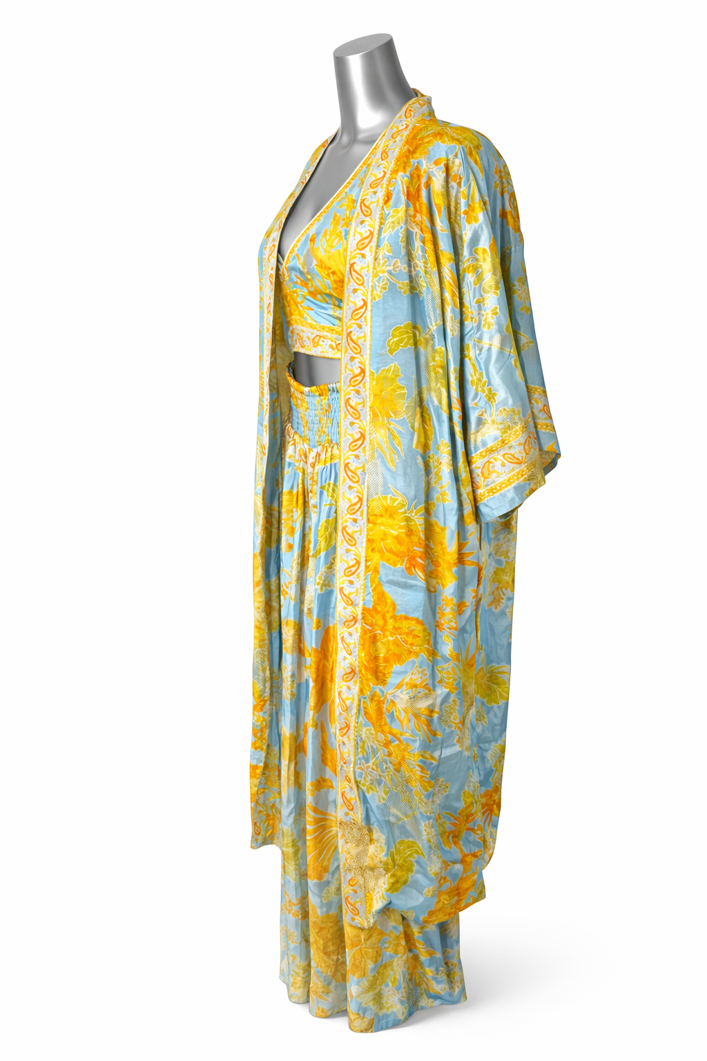 Golden Tide Silk Ensemble