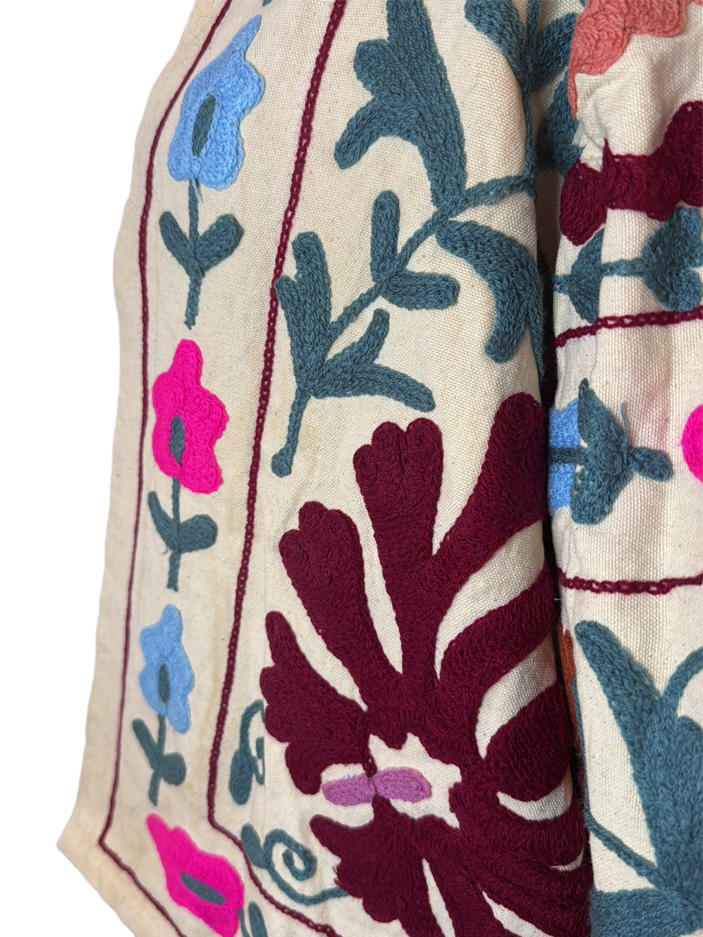 Wild Bloom Suzani Embroidered Jacket