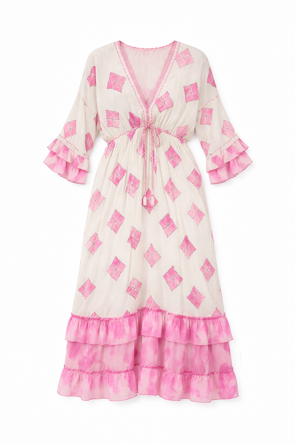 Petal Breeze Maxi Dress