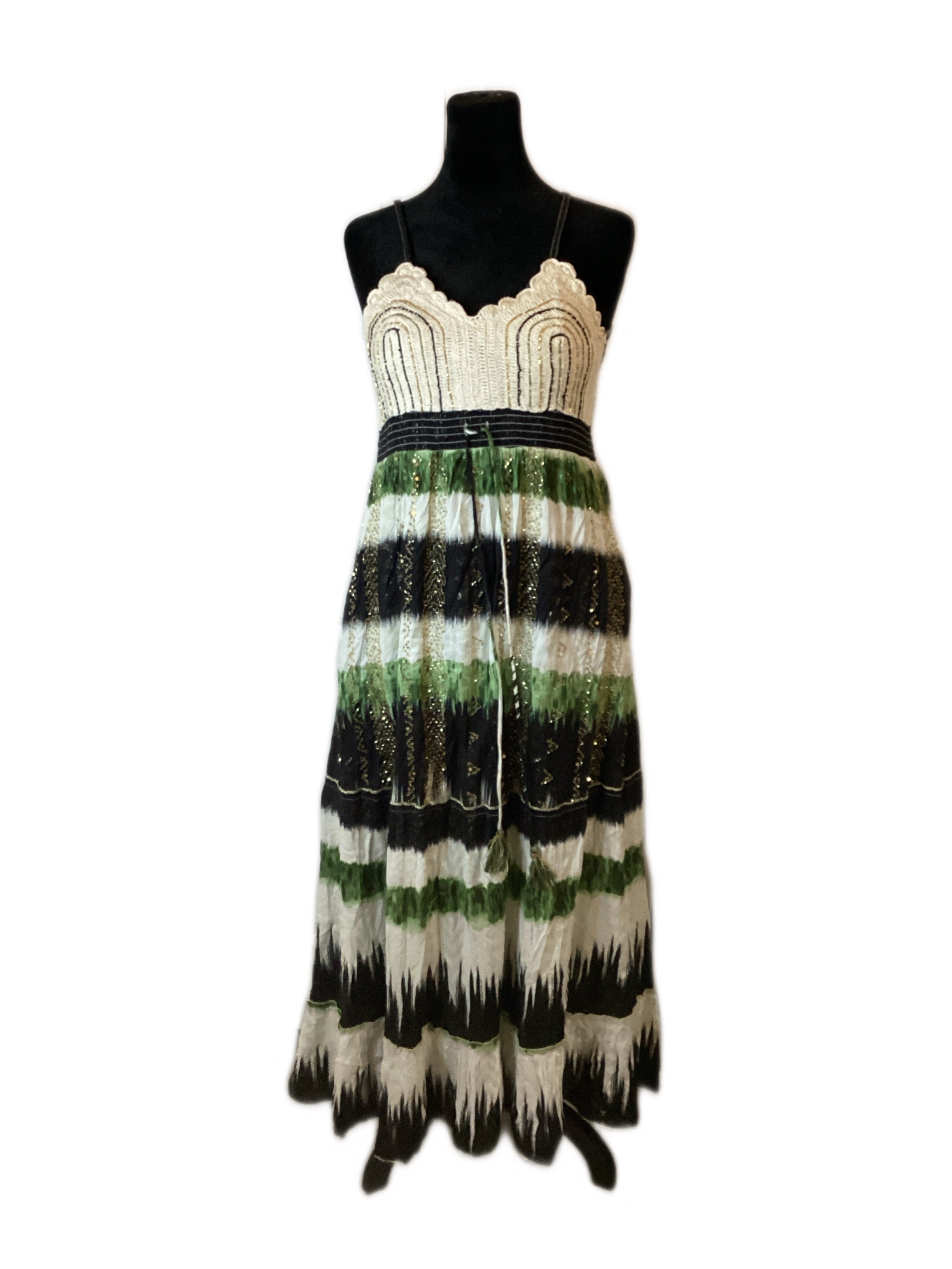 Meadow Waves Maxi Dress