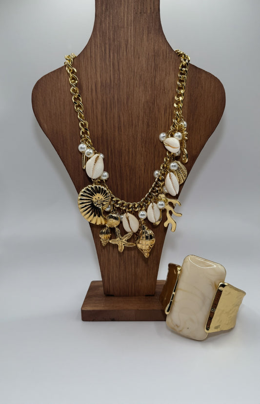 Coastal Treasures Charm Set
