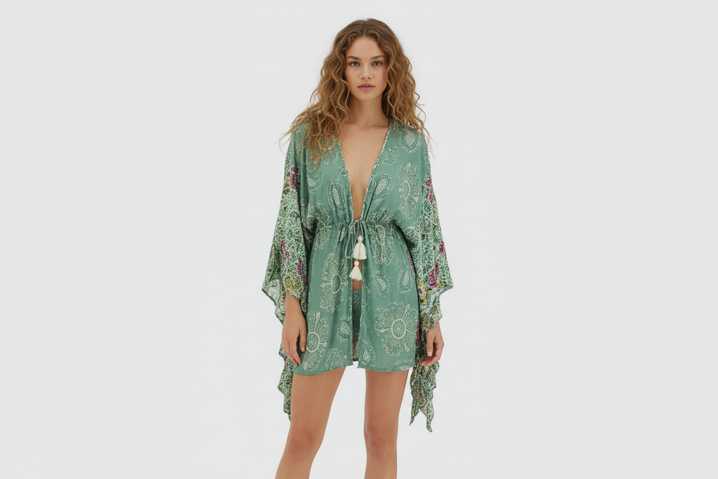Moonlit Meadow Kimono