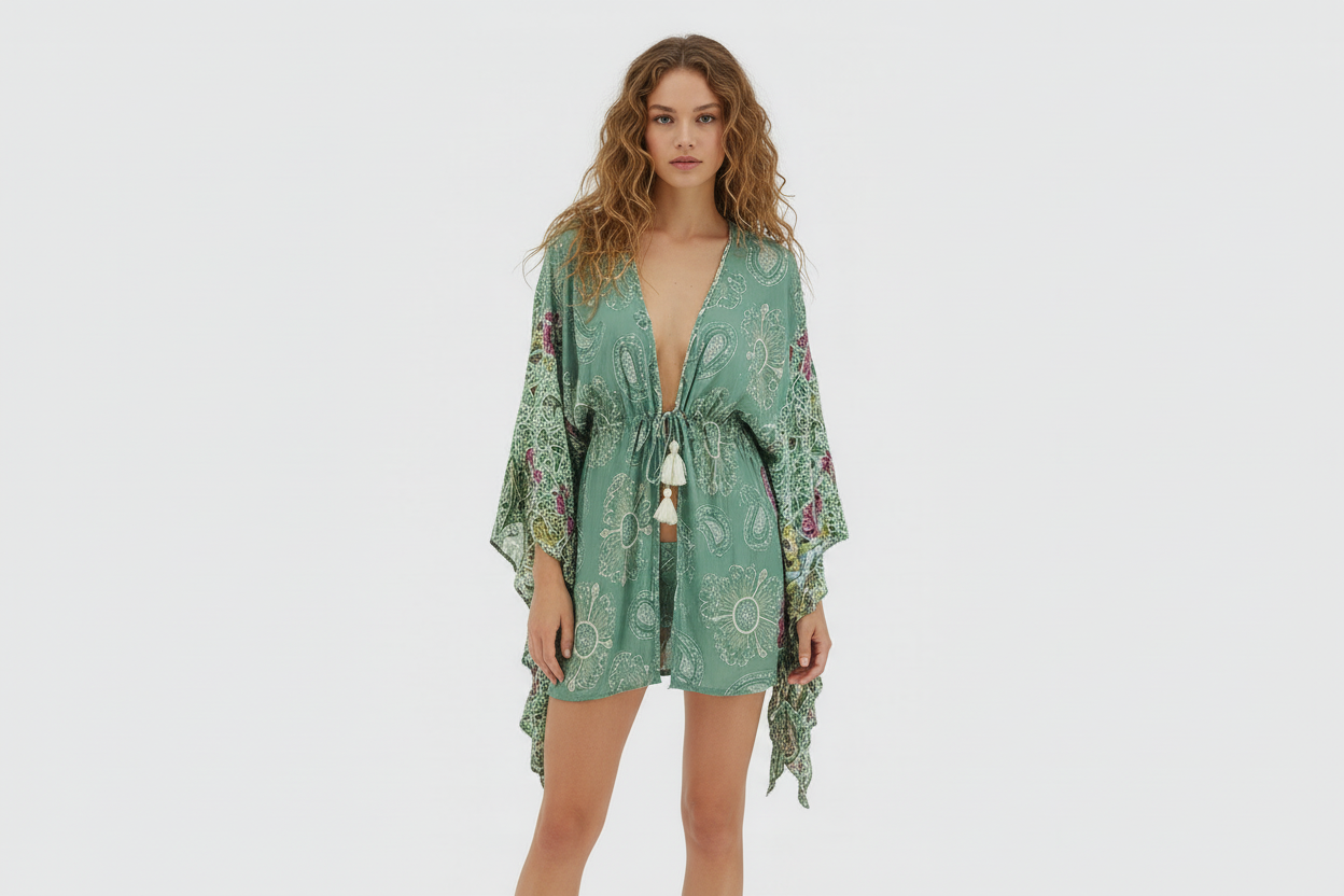 Moonlit Meadow Kimono
