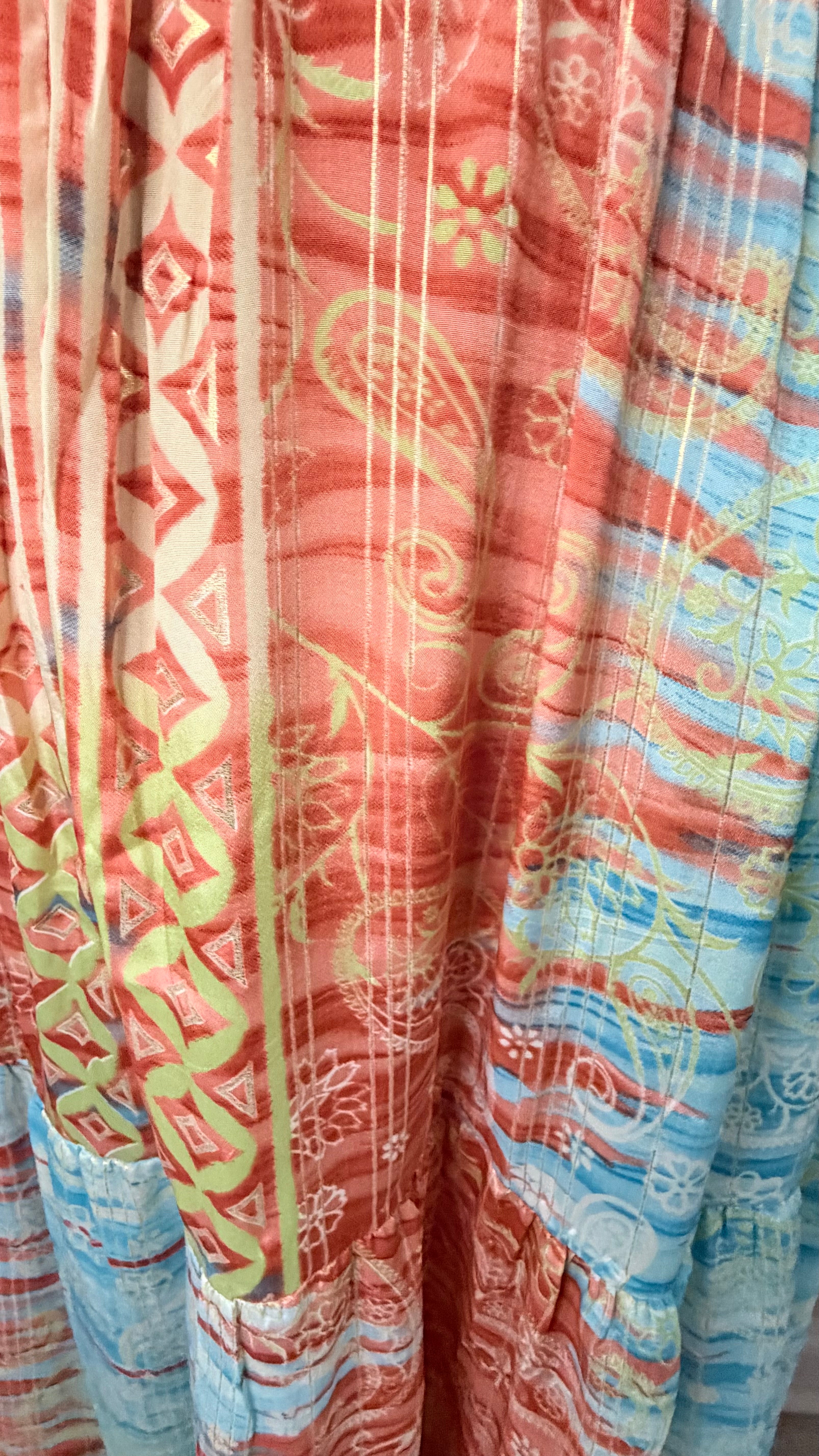 Sunwashed Mirage Goldfleck Maxi Dress