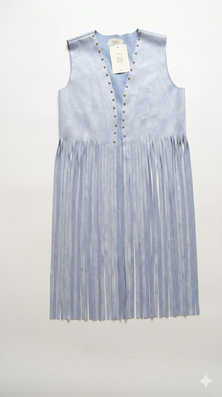 Mirage Fringe Vest & Pant Set