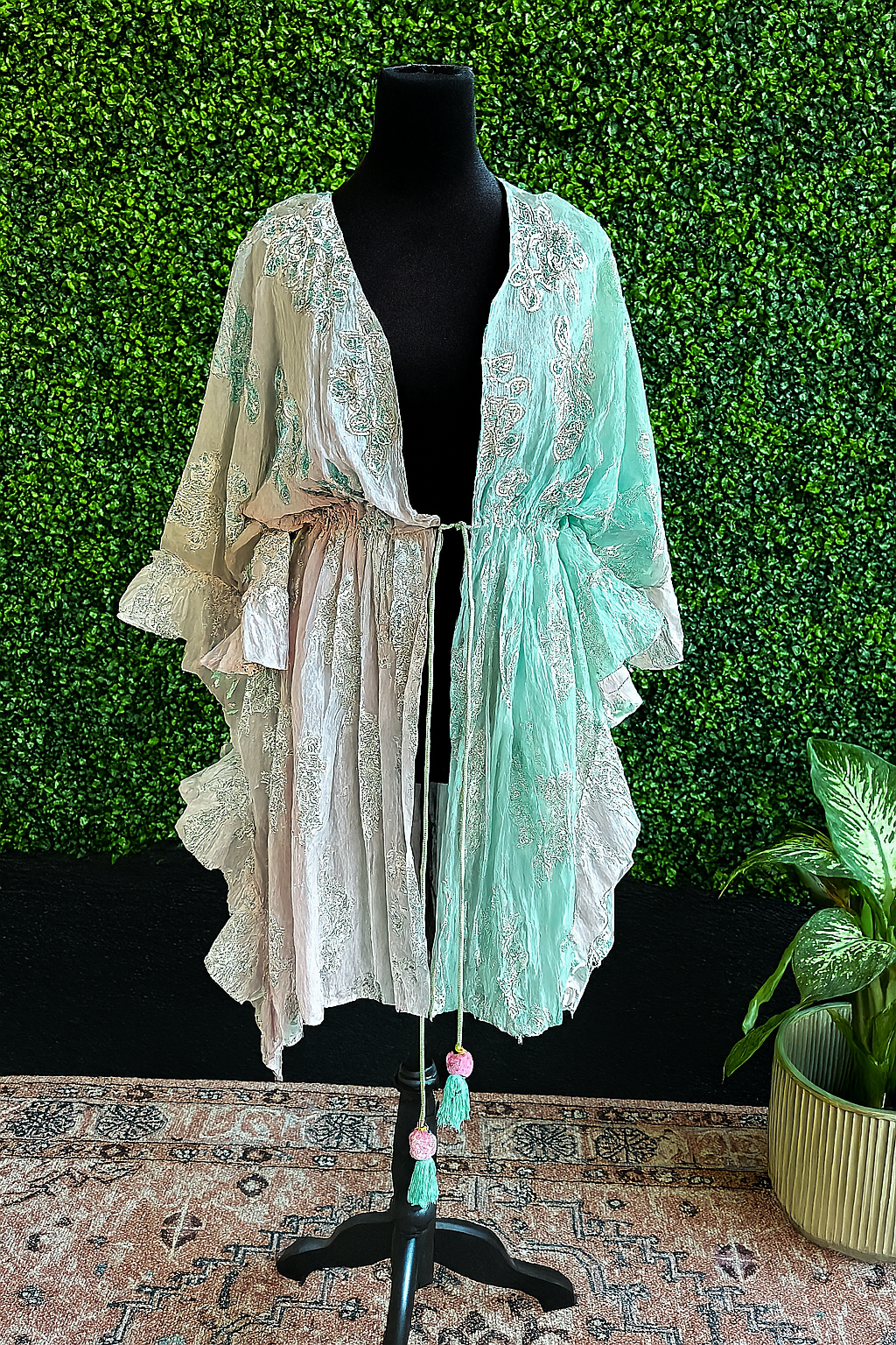 Whispering Tides Kimono
