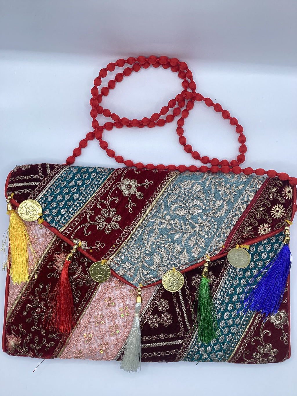 Mosaic Dreams Kaftan & Clutch Set